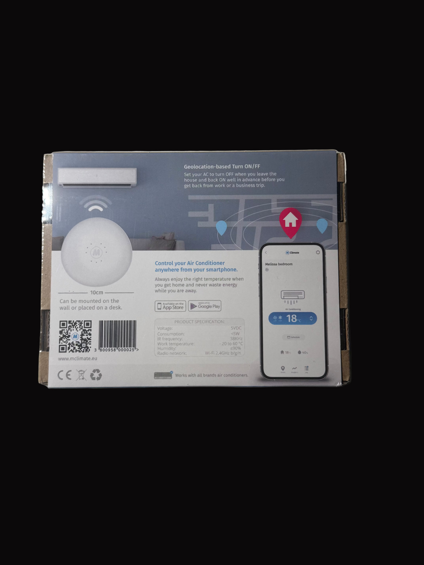 Melissa Climate Control – Intelligente WLAN-Steuerung für Ihre Klimaanlage