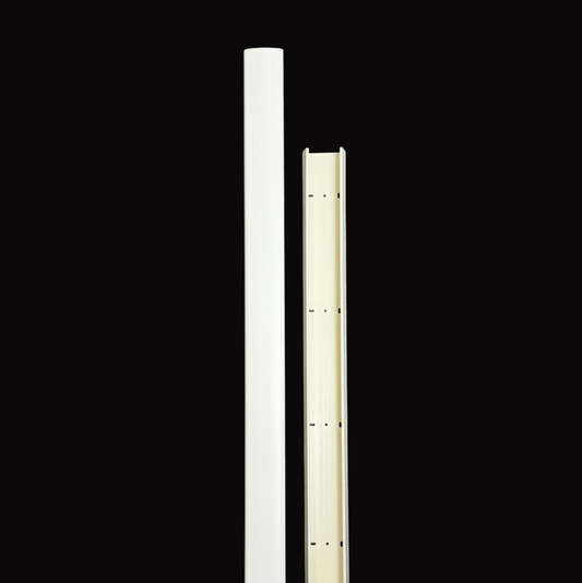 Kabelkanal für Klimaanlagen & Wärmepumpen – 2 m – 80 × 60 mm | Weiß · Braun · Anthrazit